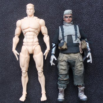 сравнение - action-фигурки 1/12 (Romankey, FOGTOYS) (тех. обнажёнка !!!)