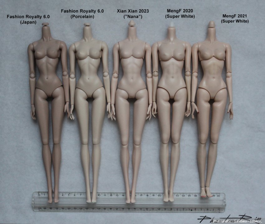 Сравнение fashion-тел 1/6 (тех. обнажёнка!!!) | Бэйбики Сравнение fashion-тел 1/6 (тех. обнажёнка!!!)