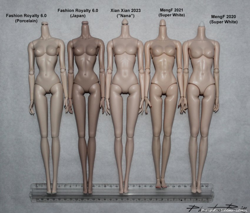 Сравнение fashion-тел 1/6 (тех. обнажёнка!!!) | Бэйбики Сравнение fashion-тел 1/6 (тех. обнажёнка!!!) (фото 4)