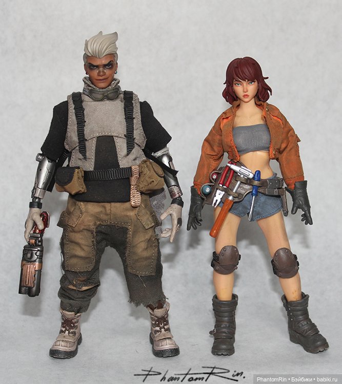 Сравнение - action-фигурки 1/12 (Romankey, FOGTOYS) (тех. обнажёнка !!!)