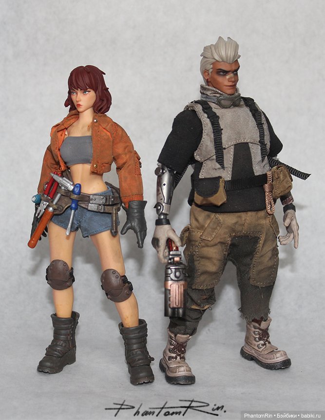 Сравнение - action-фигурки 1/12 (Romankey, FOGTOYS) (тех. обнажёнка !!!)