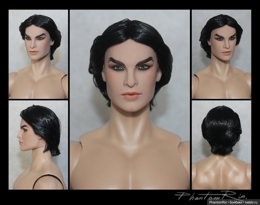 OOAK - Callum. Парик-1.5 — Портретный репейнт (ООАК) фэшн