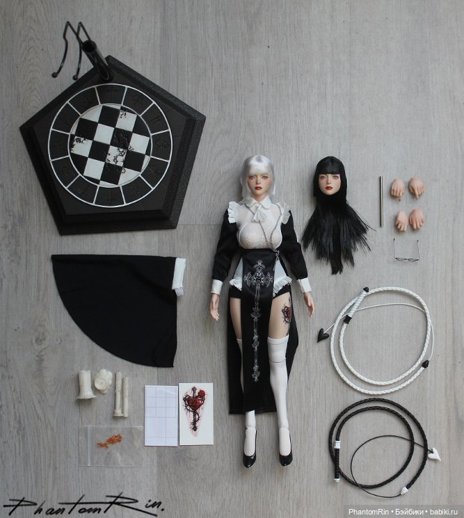 Обзор - Dark Nun Hathaway (тех. обнажёнка в наличии!)