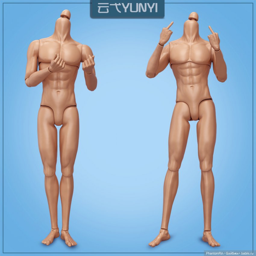 "Изюмина" мужского тела MengF (Yunyi) (фото 3)