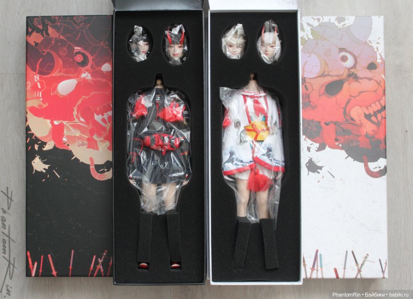 OOKAMI Kina & Rirua (моя вариация)