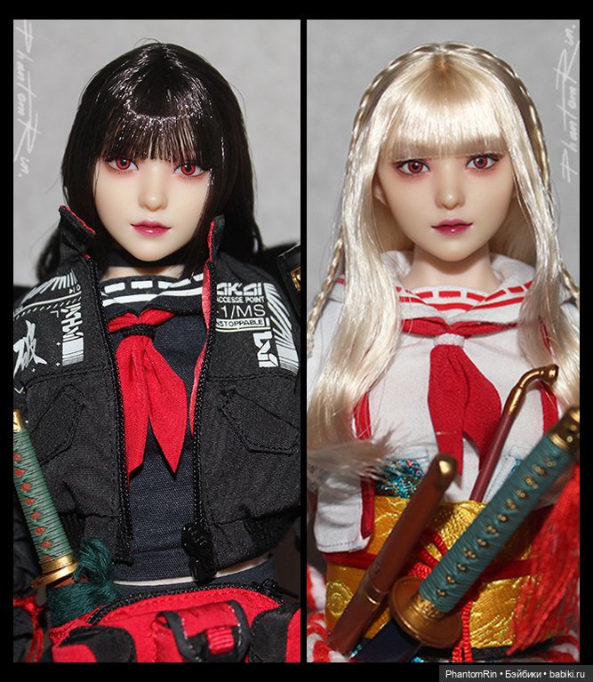 OOKAMI Kina & Rirua (моя вариация)