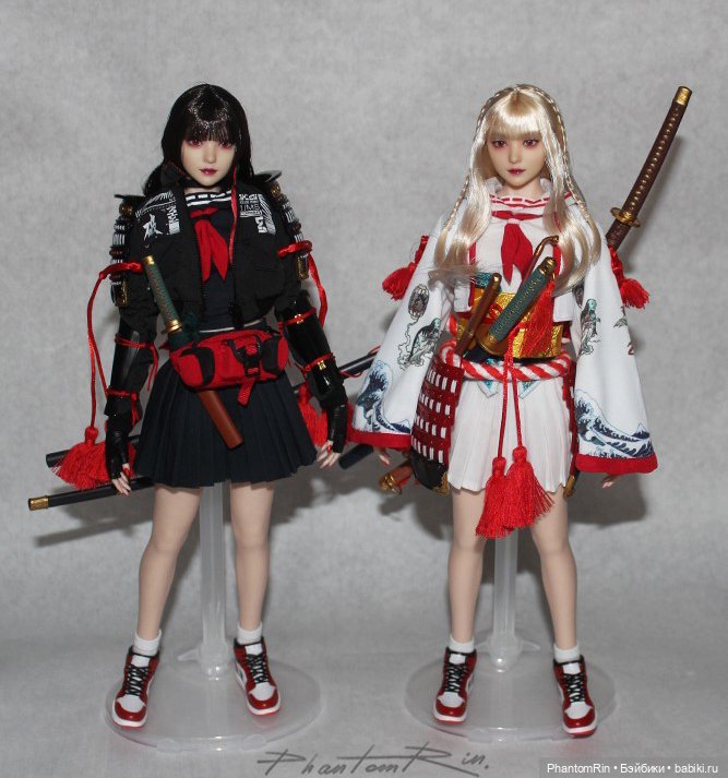 OOKAMI Kina & Rirua (моя вариация)