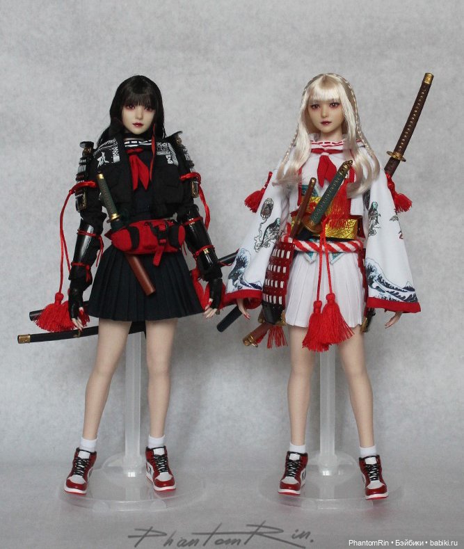 OOKAMI Kina & Rirua (моя вариация)