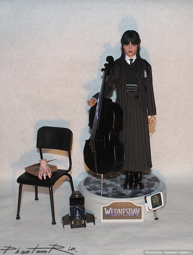 Wednesday (Hot Toys) + кастомизация (фото 5)