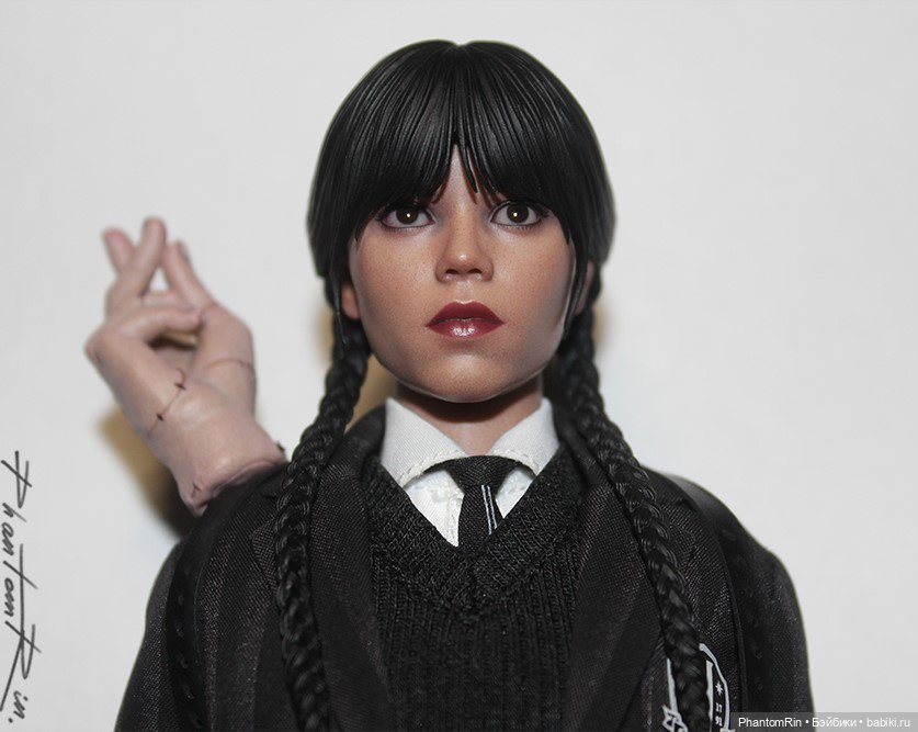 Wednesday (Hot Toys) + кастомизация
