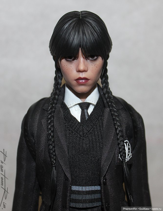 Wednesday (Hot Toys) + кастомизация
