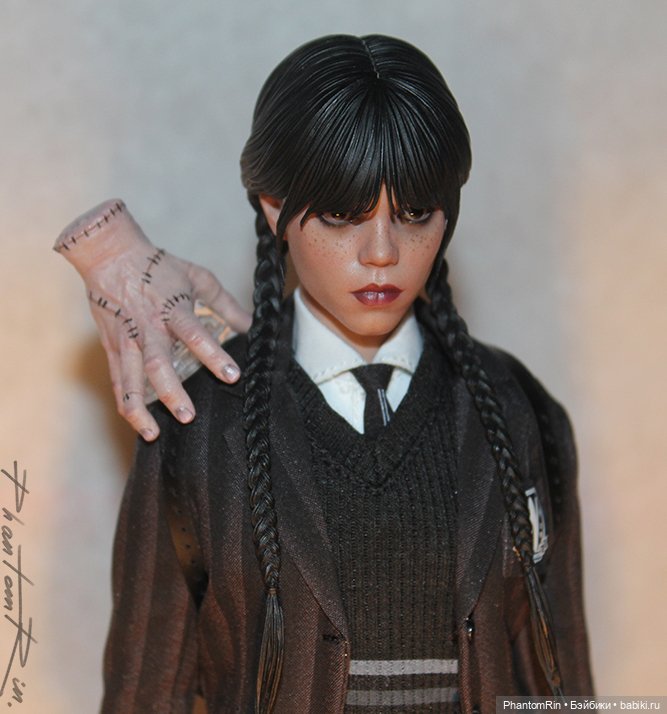 Wednesday (Hot Toys) + кастомизация