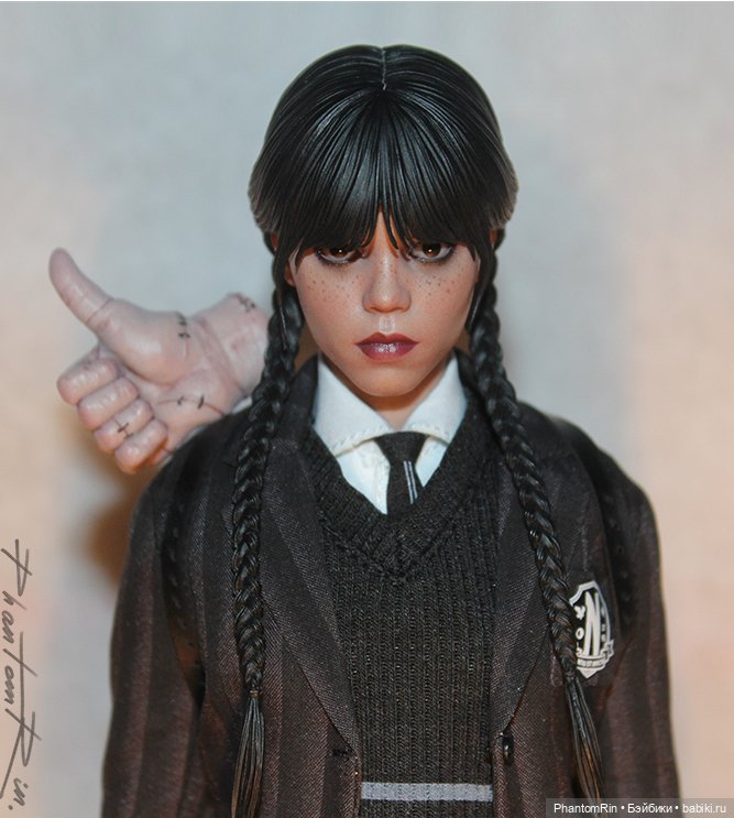 Wednesday (Hot Toys) + кастомизация