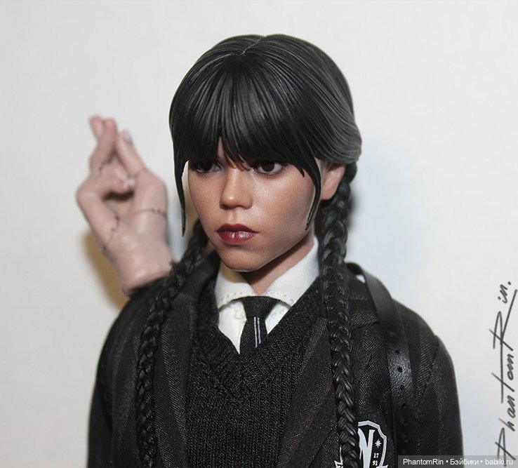 Wednesday (Hot Toys) + кастомизация