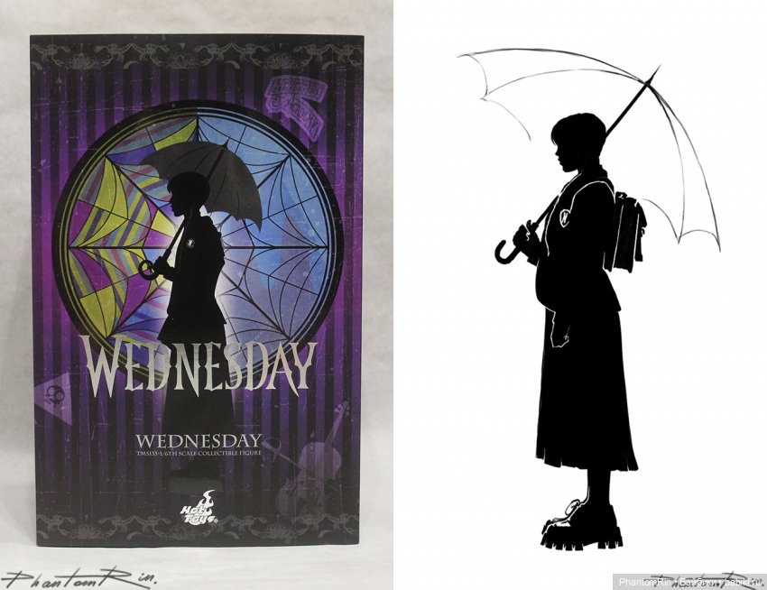 Wednesday (Hot Toys) + кастомизация