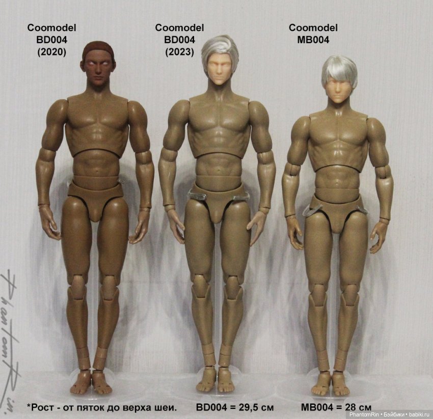 Сравнение мужских телоидов Coomodel, WorldBox | Бэйбики Сравнение мужских телоидов Coomodel, WorldBox (фото 3)