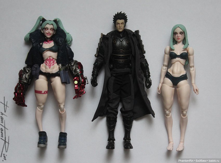 VToys x BMS x Crazy Figure - Cyberpunk Samurai Taki (1/12)