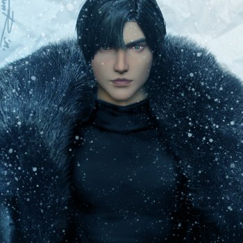 Zayne ❄️ (OOAK - "Love and Deepspace")