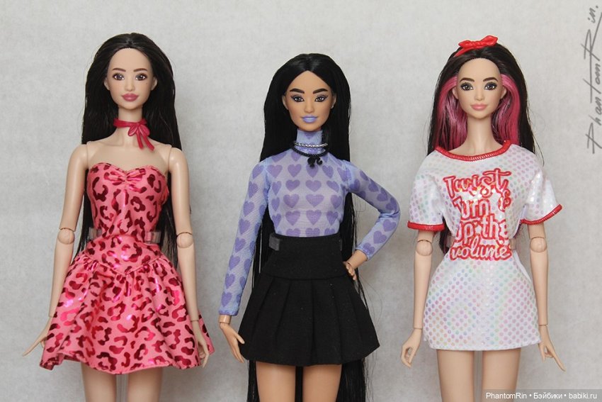 Barbie Extra 15 - уменьшение головы