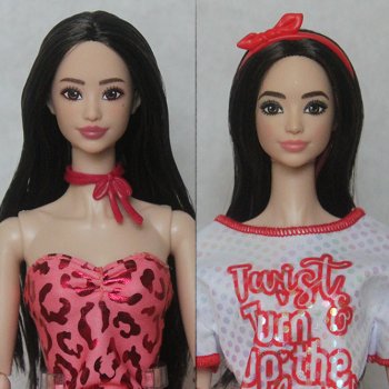 уменьшение голов - Fashionistas 160, 214, 246