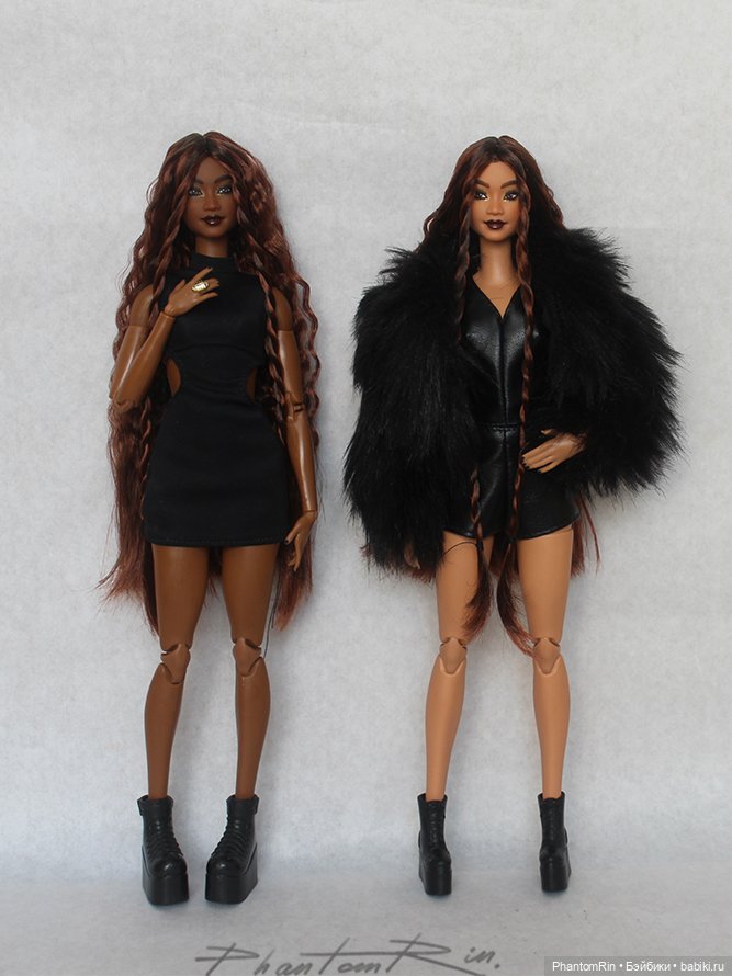 Две Тейи — ООАК и кастом Барби (Barbie): репейнт
