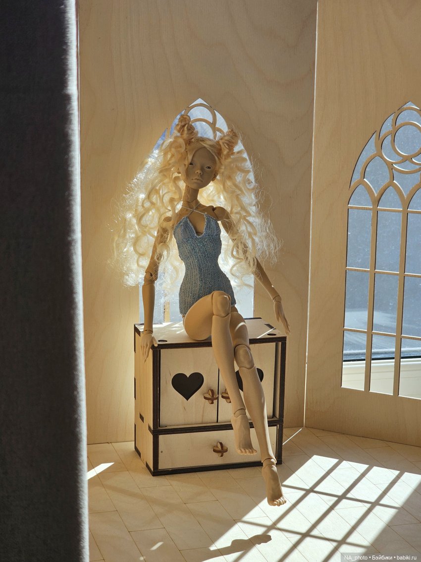 Она - моё вдохновение 🩵 | Бэйбики Она - моё вдохновение 🩵 — Куклы Popovy Sisters (Сестры Поповы): авторские BJD (фото 3)