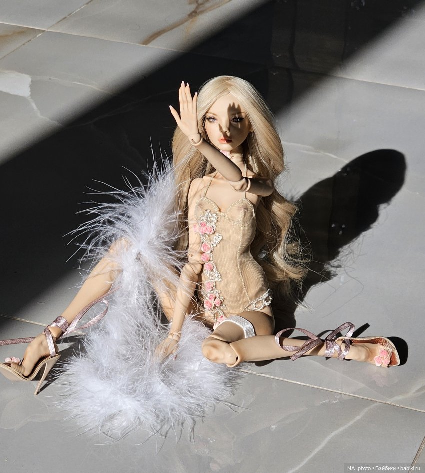 Боди с розами — Куклы Popovy Sisters (Сестры Поповы): авторские BJD