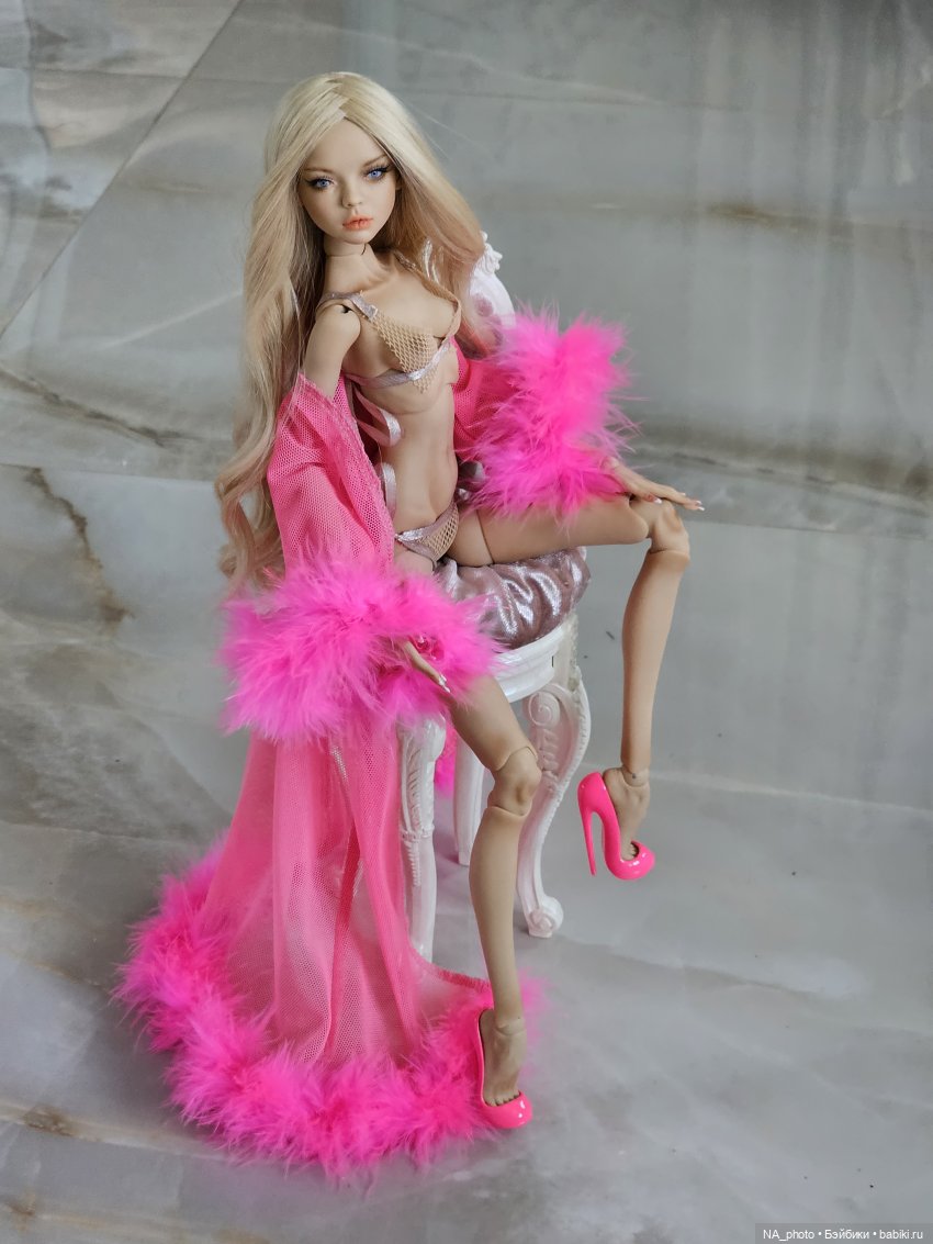 Халатик для самых смелых — Куклы Popovy Sisters (Сестры Поповы): авторские BJD (фото 2)