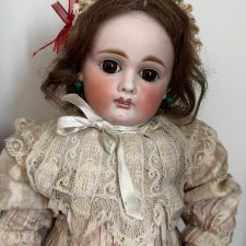 Антикварная ранняя кукла Sonneberg 9 для французского рынка