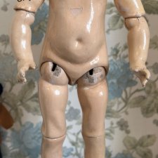 Антикварное раннее тело, для антикварной головы