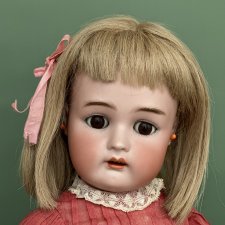 Натуральный Парик на антикварную куклу