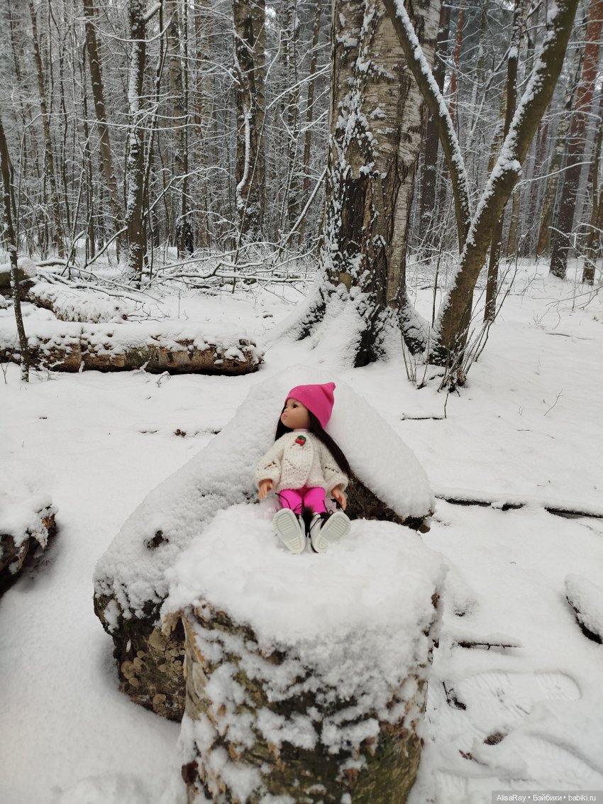 Снежная сказка для Мали❄️