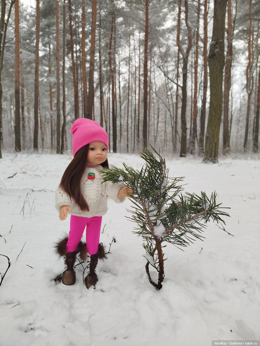 Снежная сказка для Мали❄️