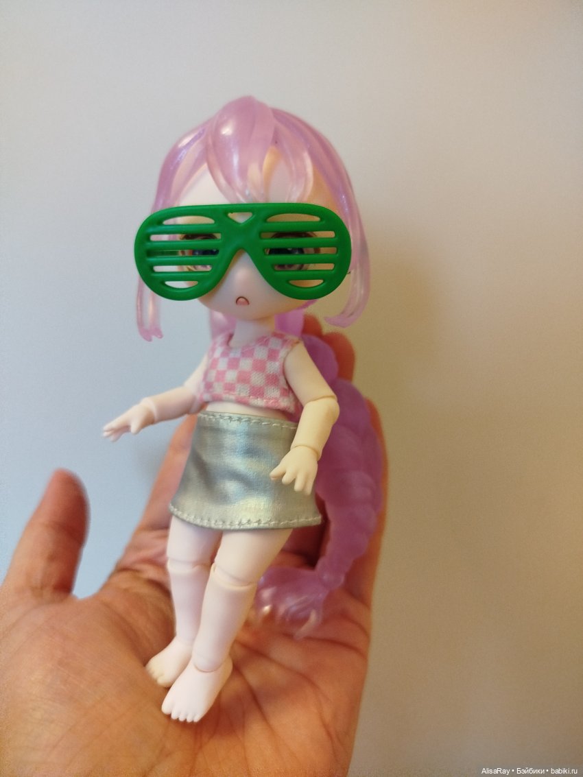 Первая малышка из коробочки, наша куколка фиалка💜