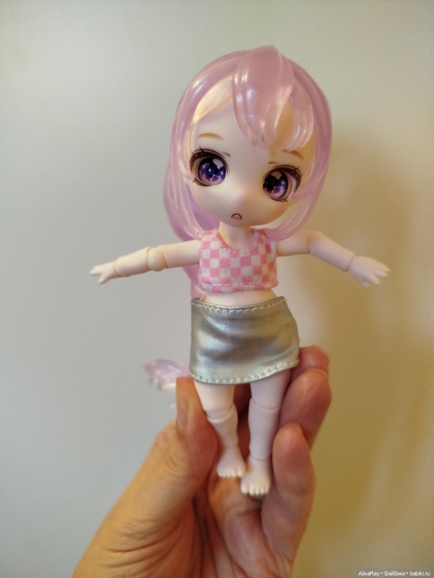 Первая малышка из коробочки, наша куколка фиалка💜 (фото 8)