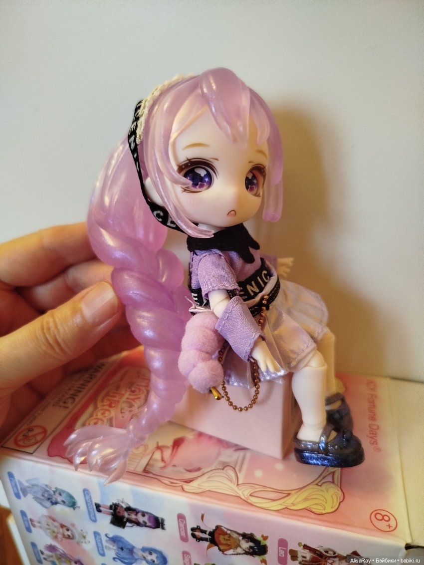 Первая малышка из коробочки, наша куколка фиалка💜 (фото 7)