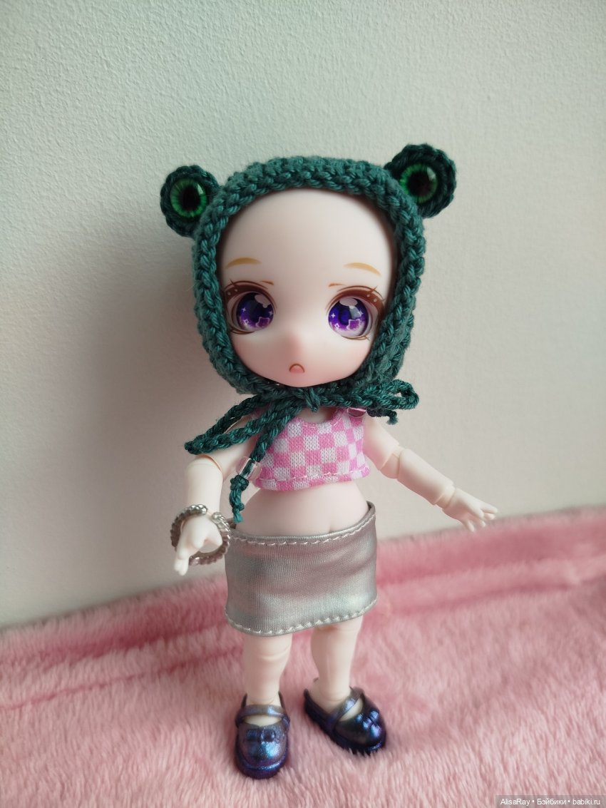 Первая малышка из коробочки, наша куколка фиалка💜