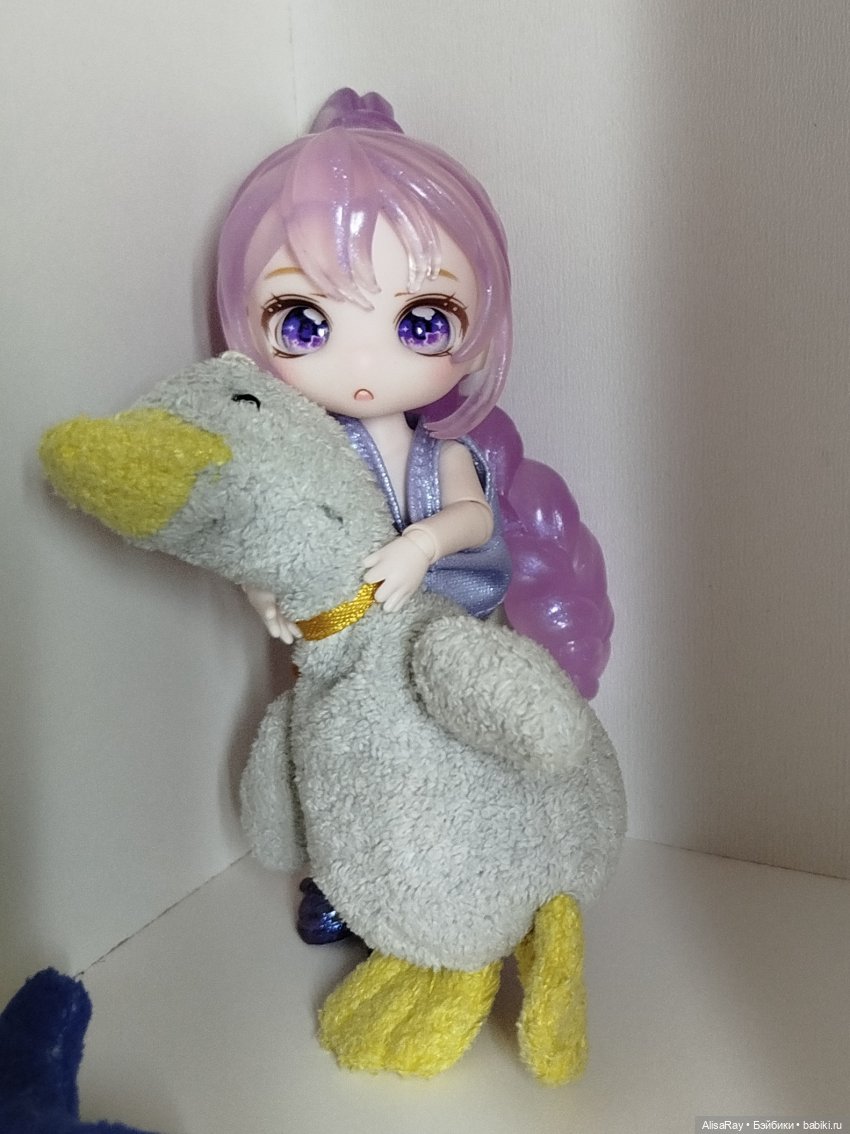 Первая малышка из коробочки, наша куколка фиалка💜