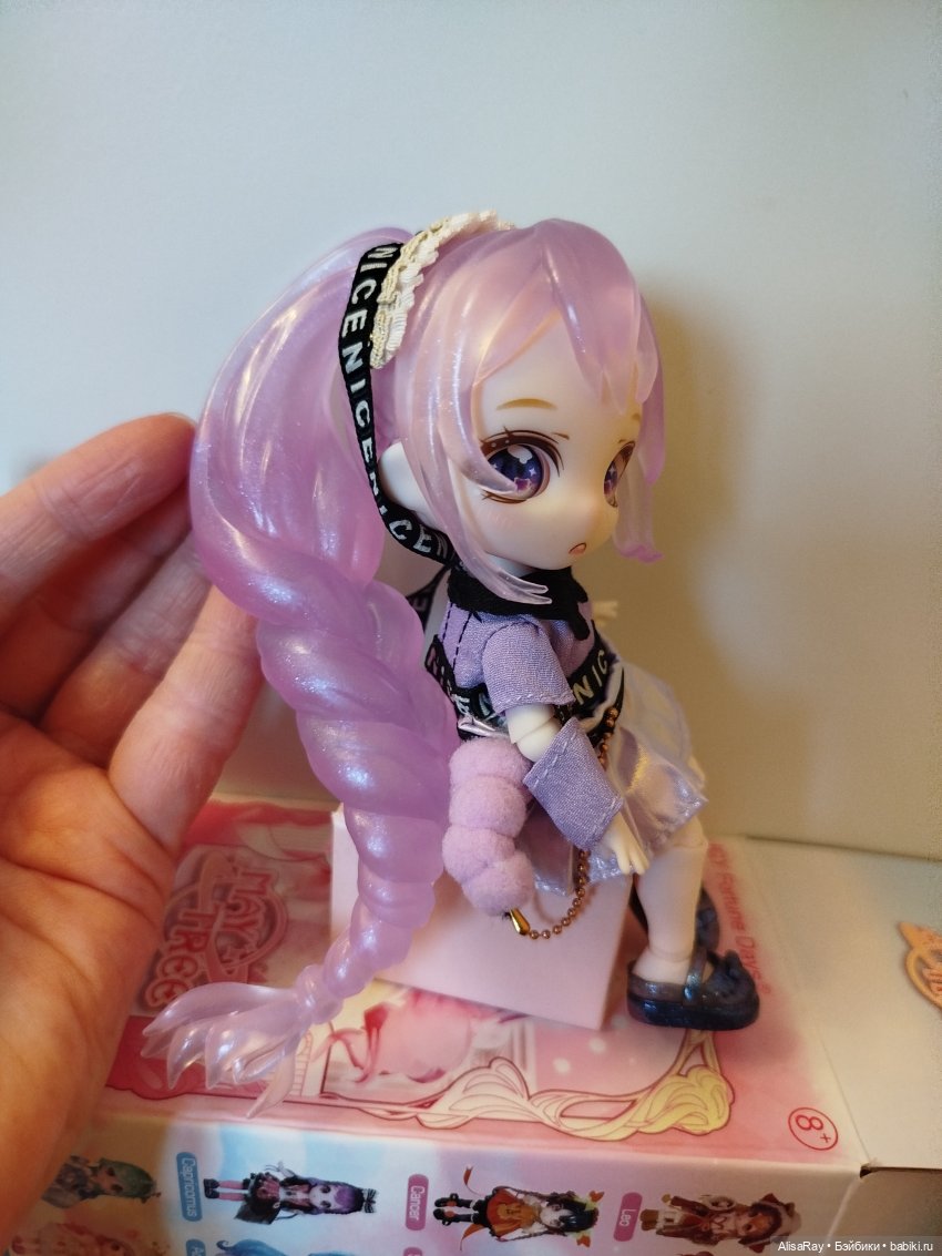 Первая малышка из коробочки, наша куколка фиалка💜 (фото 6)