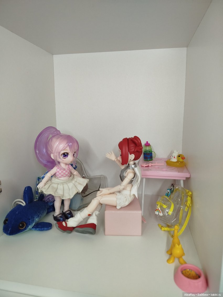 Первая малышка из коробочки, наша куколка фиалка💜