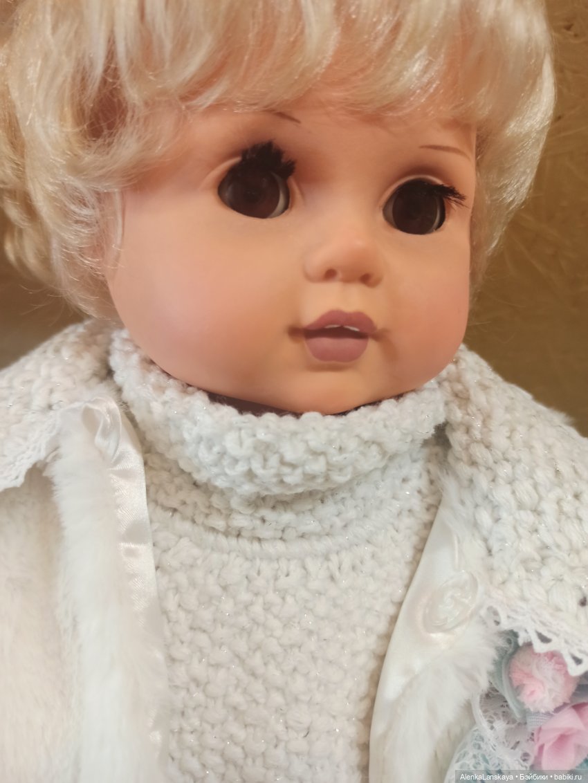 Вязаная одежда для восстановленных кукол (фото 3)