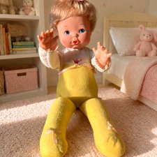 Ideal Toy Wake Up Thumbelina 1975г 45см