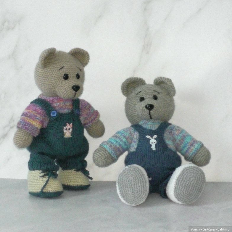 Еще про мишек — Вязаные игрушки и амигуруми: крючком (фото 2)