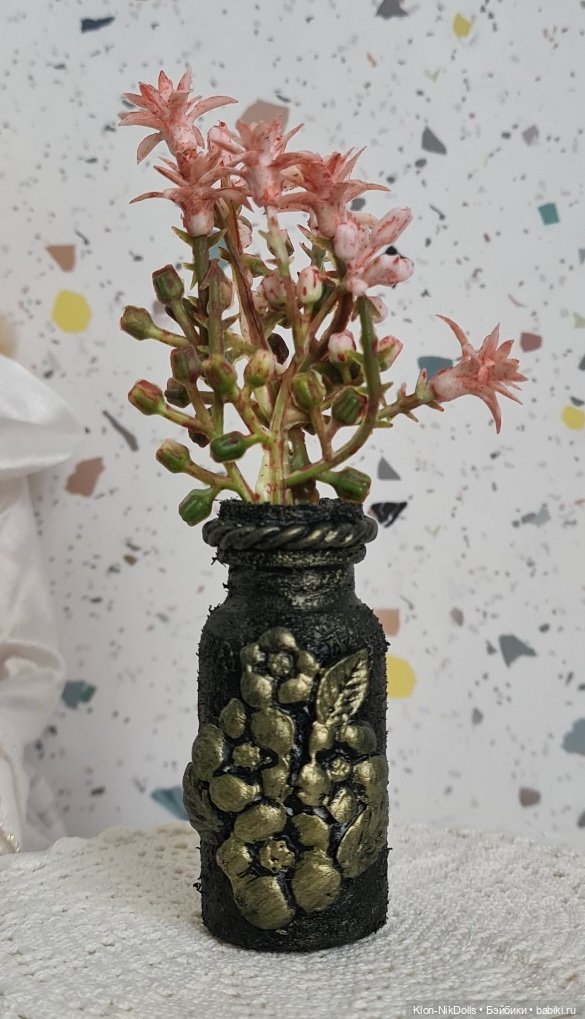 Вазочки и кашпо — Кукольная миниатюра своими руками: еда (фото 8)