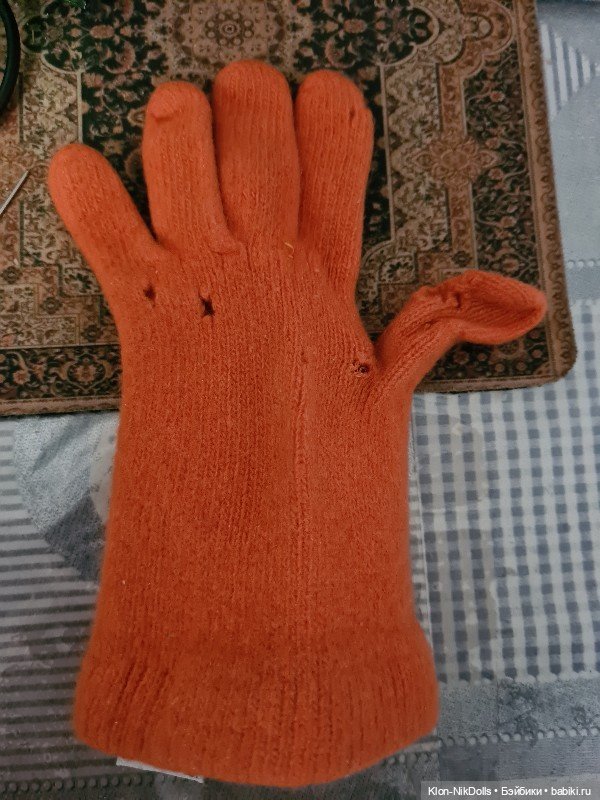 Одежда из перчатки — Одежда и обувь для кукол своими руками: фото (фото 3)