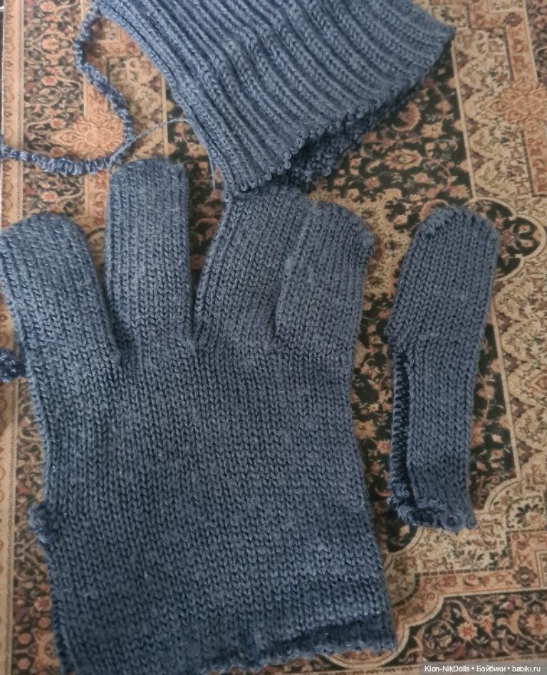 Одежда из перчатки — Одежда и обувь для кукол своими руками: фото (фото 10)