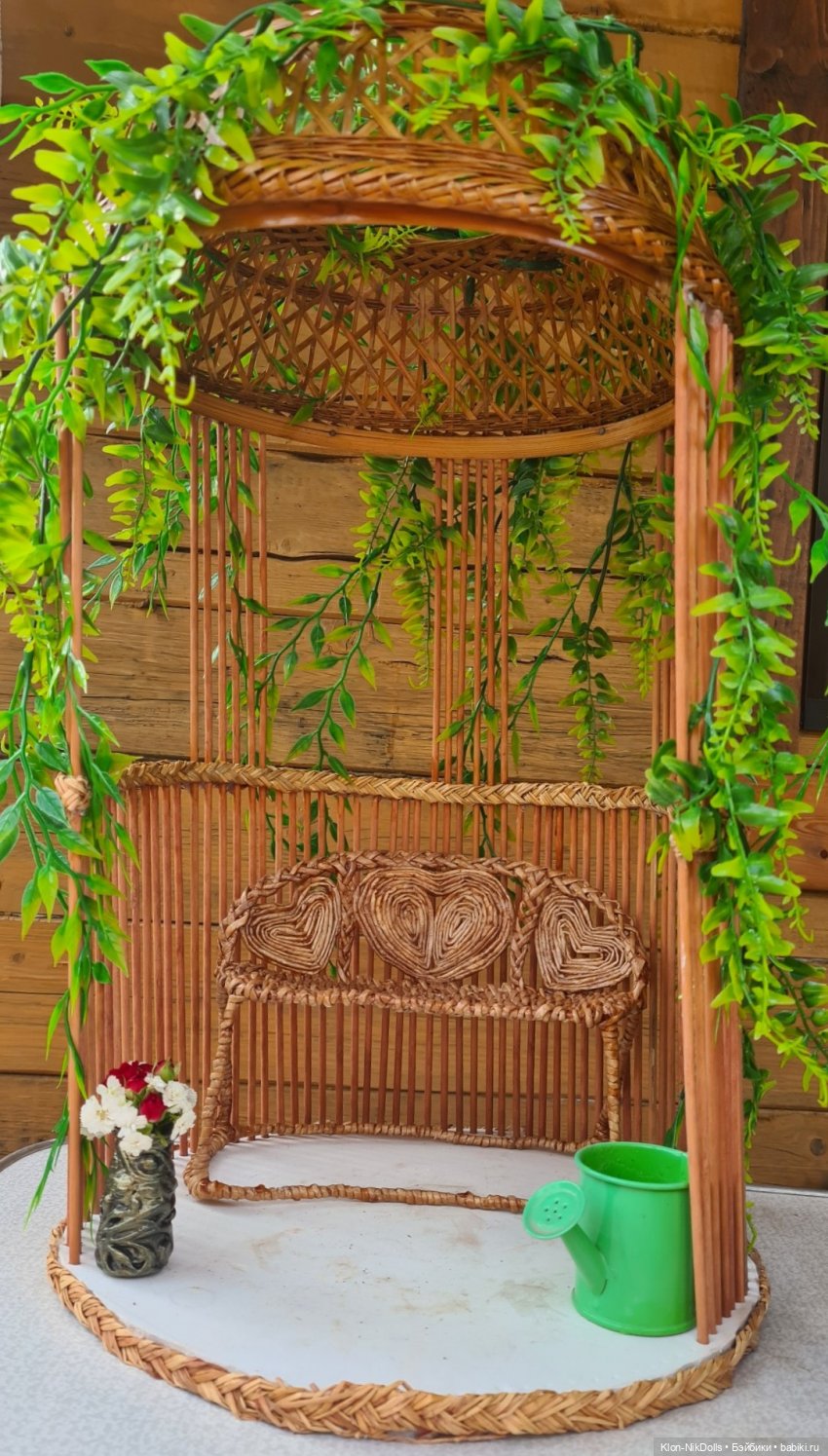 Дачные поделки — Мебель для кукол и домиков: фото