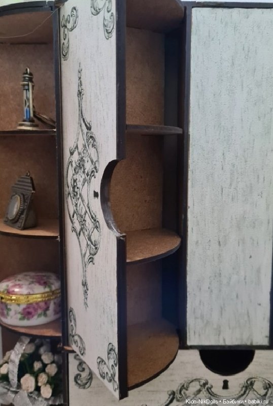 Шкаф из 3 фикспрайсовских шкатулок (фото 3)