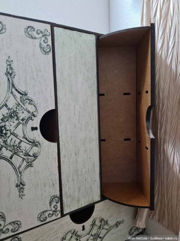 Шкаф из 3 фикспрайсовских шкатулок (фото 4)
