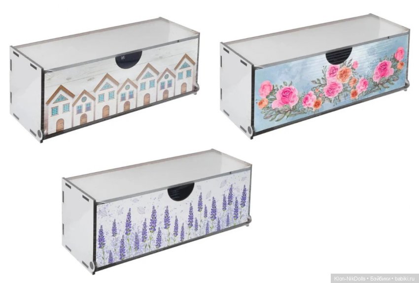 Шкаф из 3 фикспрайсовских шкатулок